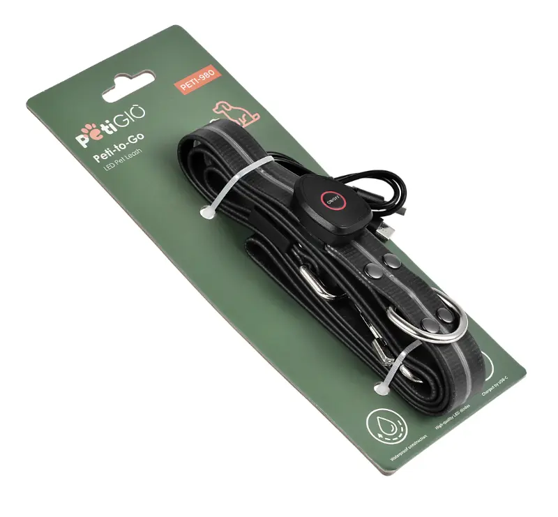Peti-to-Go LED leash 120 cm