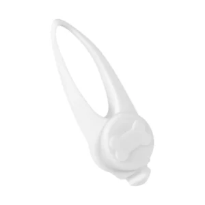 White silicone LED pendant for the Peti-to-Go collar PETI-905WHITE