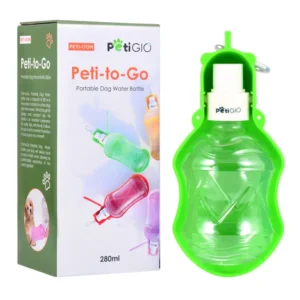 Portable dog water bottle 280 ml Peti-to-Go PETI-170M-G
