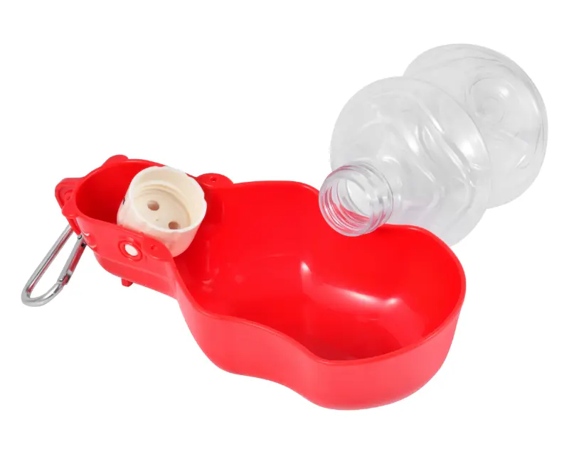 Portable dog water bottle 280 ml Peti-to-Go PETI-170M-R