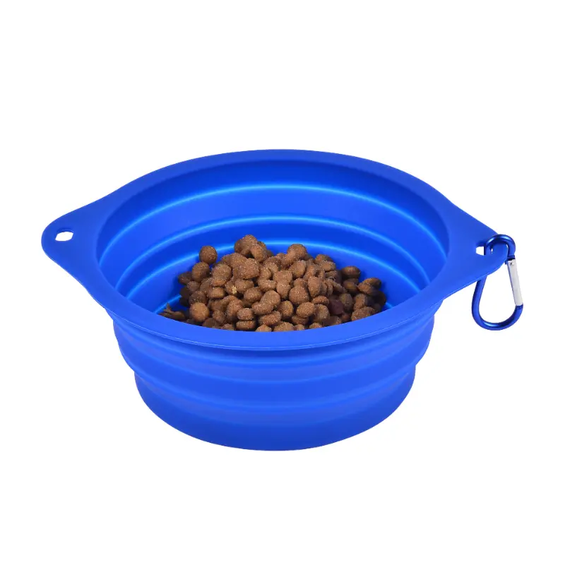 Peti-to-Go PETI-180BLUE silicone travel bowl for pets