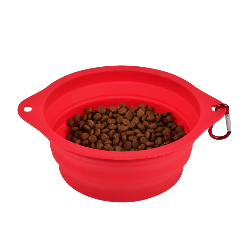 Peti-to-Go PETI-180RED silicone travel bowl for pets