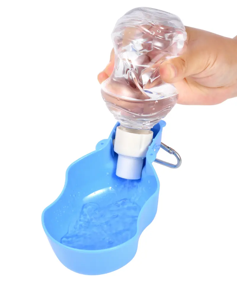 Portable dog water bottle 280 ml Peti-to-Go PETI-170M-B